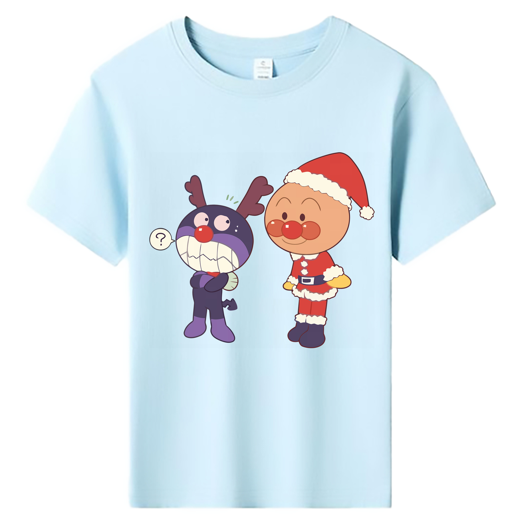 （画像用） アンパンマン Anpanman 綿100％キッズTシャツ（フロントプリント）